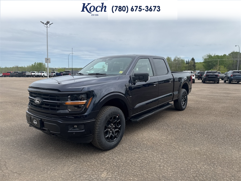 NEW 2026 Ford F-150 XLT - Antimatter Blue Metallic Exterior / BLACK SPORT Interior - $75,980 - Stock #A26134 - VIN 1FTFW3L84TFA74468 - Photo 4