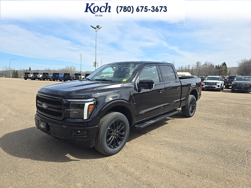 NEW 2026 Ford F-150 LARIAT - Agate Black Exterior / BLACK Interior - $83,435 - Stock #A26092 - VIN 1FTFW5L80TKD43875 - Photo 4