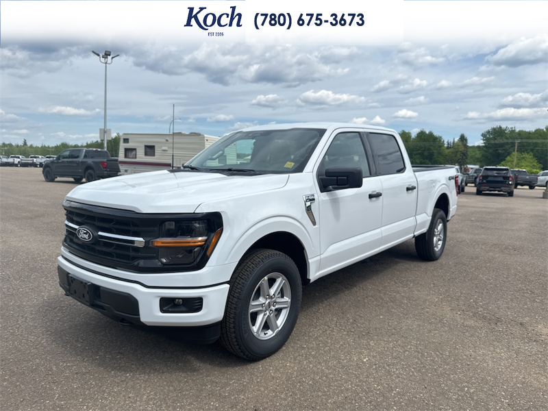 NEW 2026 Ford F-150 XLT - Oxford White Exterior / DARK SLATE CLOTH Interior - $67,740 - Stock #A26183 - VIN 1FTFW3L81TKD84035 - Photo 4