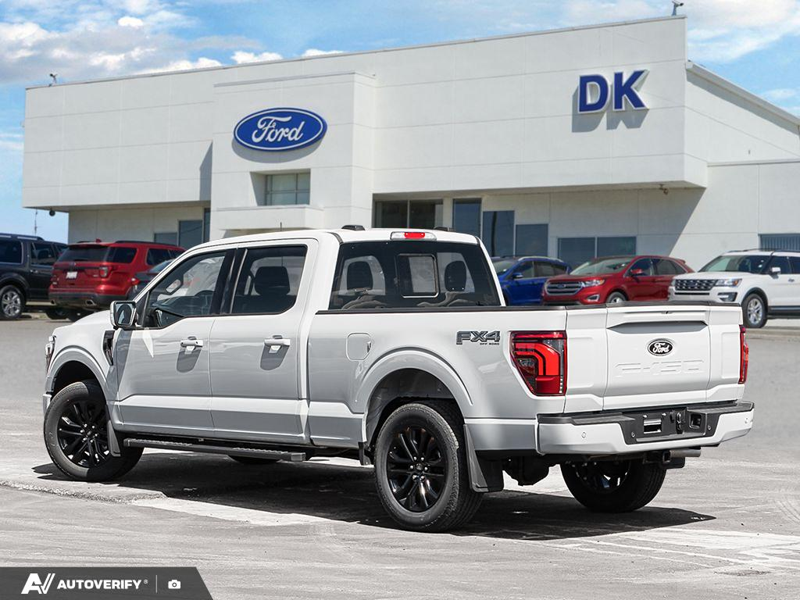 NEW 2026 Ford F-150 LARIAT - Avalanche Exterior / BLACK, ACTIVEX TRIMMED 40/CONSOLE/40 FRONT SEATS (B) Interior - $85,782 - Stock #D60674 - VIN 1FTFW5L87TFA60494 - Photo 4