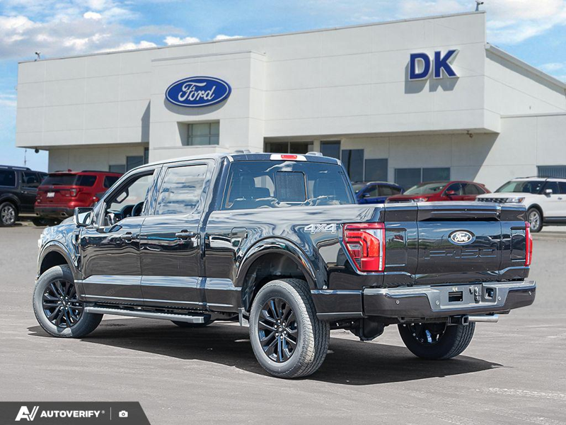 NEW 2026 Ford F-150 LARIAT - Agate Black Metallic Exterior / BLACK ACTIVE X Interior - $87,652 - Stock #D60701 - VIN 1FTFW5L54TFB27736 - Photo 4