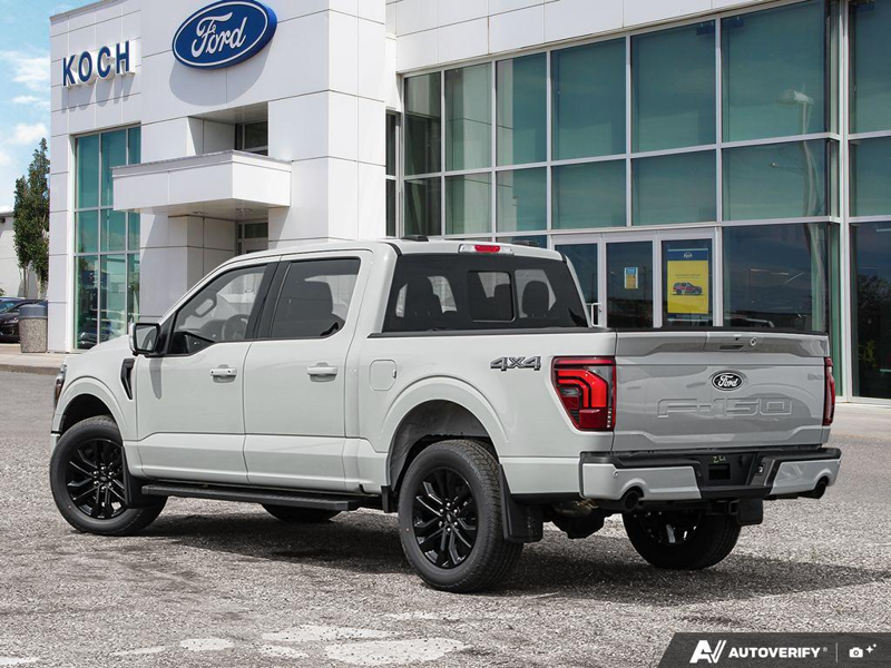 NEW 2026 Ford F-150 LARIAT - Avalanche Exterior / BLACK ACTIVE X Interior - $81,000 - Stock #E60871 - VIN 1FTFW5L51TKE73346 - Photo 4