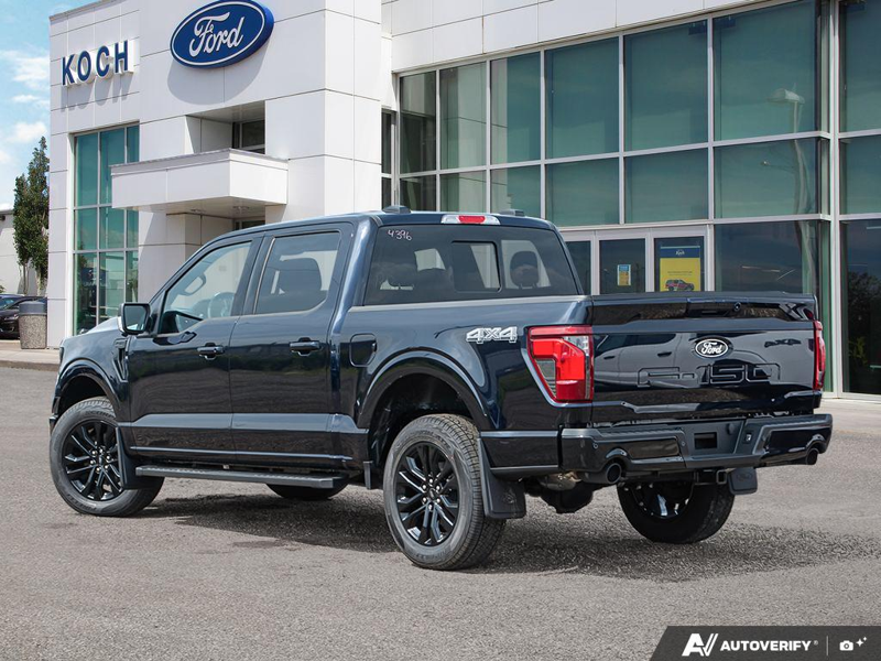 NEW 2026 Ford F-150 LARIAT - Antimatter Blue Metallic Exterior / BLACK ACTIVE X Interior - $82,707 - Stock #E60897 - VIN 1FTFW5L87TFB68548 - Photo 4