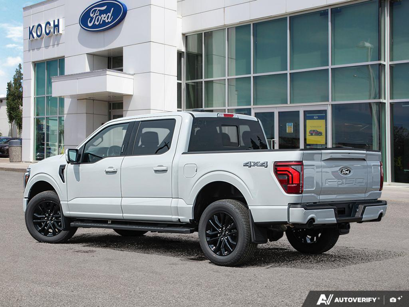 NEW 2026 Ford F-150 LARIAT - Avalanche Exterior / BLACK ACTIVE X Interior - $86,262 - Stock #E60901 - VIN 1FTFW5L87TFB70462 - Photo 4