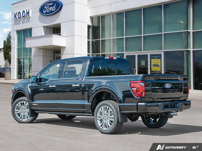 NEW 2026 Ford F-150 Platinum Plus - Agate Black Exterior / SMOKED TRUFFLE LTD LEATHER BUCKET SEATS Interior - $106,730 - Stock #E60915 - VIN 1FTFW7LD3TFB69995 - Photo 4