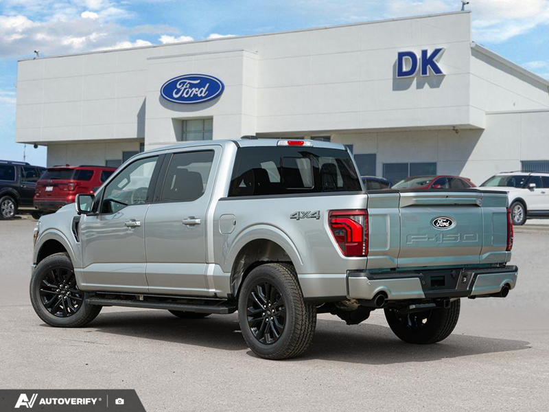 NEW 2026 Ford F-150 LARIAT - Iconic Silver Metallic Exterior / BLACK ACTIVE X Interior - $85,803 - Stock #D60706 - VIN 1FTFW5L88TFB45991 - Photo 4