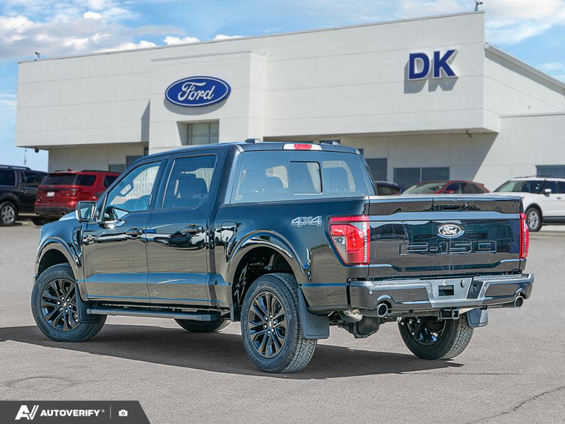 NEW 2026 Ford F-150 XLT - Agate Black Metallic Exterior / BLACK SPORT CLOTH Interior - $72,517 - Stock #D60726 - VIN 1FTFW3L84TKE68351 - Photo 4