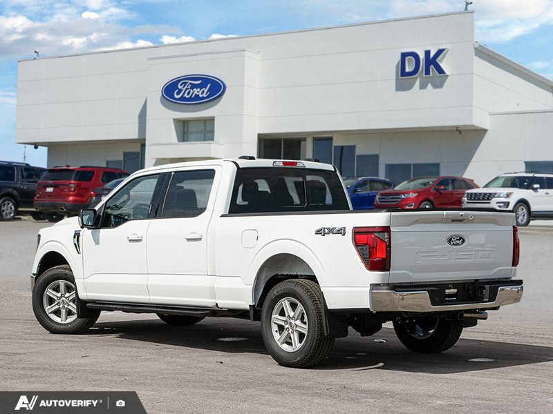 NEW 2026 Ford F-150 XLT - Oxford White Exterior / MEDIUM DARK SLATE Interior - $71,640 - Stock #D60745 - VIN 1FTFW3L8XTKE69780 - Photo 4
