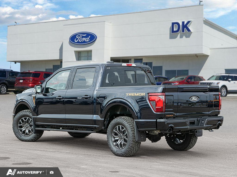 NEW 2026 Ford F-150 Tremor - Antimatter Blue Metallic Exterior / BLACK TREMOR LEATHER Interior - $91,439 - Stock #D60758 - VIN 1FTFW4L82TFB96817 - Photo 4