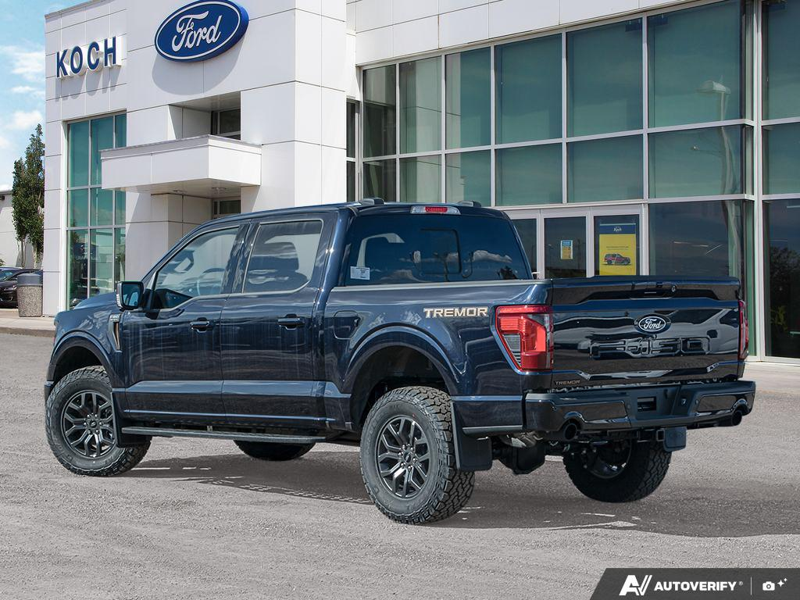 NEW 2026 Ford F-150 Tremor - Antimatter Blue Metallic Exterior / BLACK SPORT CLOTH Interior - $75,784 - Stock #E60510 - VIN 1FTFW4L83TFA38373 - Photo 4