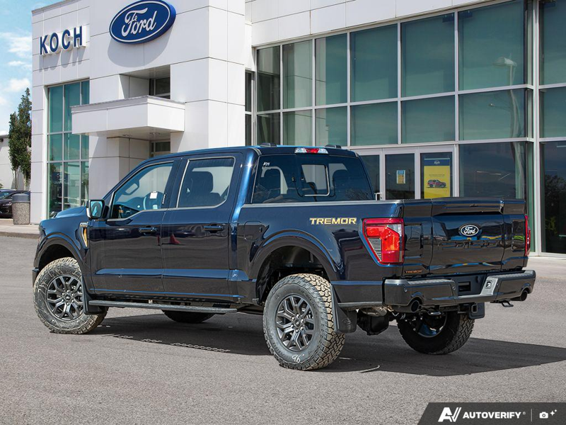 NEW 2026 Ford F-150 Tremor - Antimatter Blue Metallic Exterior / BLACK TREMOR LEATHER Interior - $81,663 - Stock #E60513 - VIN 1FTFW4L88TFA62071 - Photo 4