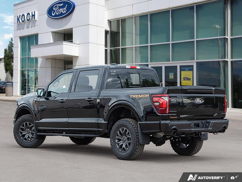NEW 2026 Ford F-150 Tremor - Agate Black Exterior / BLACK TREMOR LEATHER Interior - $90,272 - Stock #E60665 - VIN 1FTFW4L51TFB03453 - Photo 4