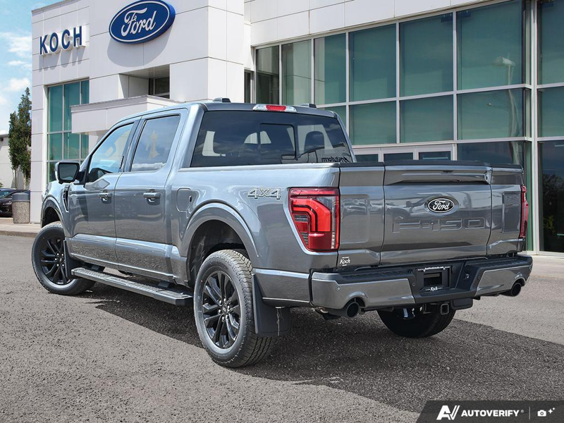NEW 2026 Ford F-150 LARIAT - Carbonized Grey Metallic Exterior / BLACK ACTIVE X Interior - $78,299 - Stock #E60852 - VIN 1FTFW5L88TFB49720 - Photo 4