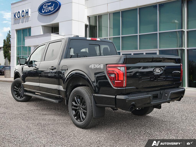 NEW 2026 Ford F-150 LARIAT - Agate Black Exterior / BLACK ACTIVE X Interior - $75,934 - Stock #E60888 - VIN 1FTFW5L80TFB57102 - Photo 4