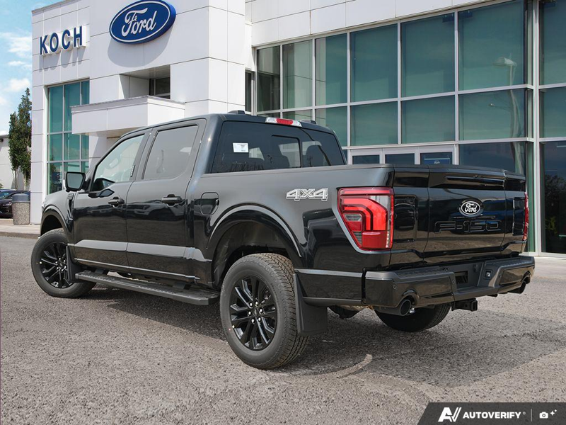 NEW 2026 Ford F-150 LARIAT - Agate Black Exterior / BLACK ACTIVE X Interior - $79,949 - Stock #E60927 - VIN 1FTFW5L81TFB68058 - Photo 4