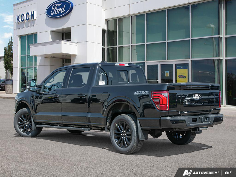 NEW 2026 Ford F-150 LARIAT Long Box - Agate Black Exterior / BLACK ACTIVE X Interior - $79,869 - Stock #E60907 - VIN 1FTFW5L8XTFB71993 - Photo 4
