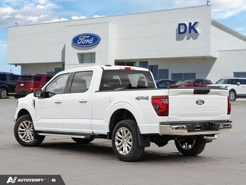 NEW 2026 Ford F-150 XLT - Oxford White Exterior / MEDIUM DARK SLATE Interior - $75,544 - Stock #D60853 - VIN 1FTFW3L82TKE71507 - Photo 4