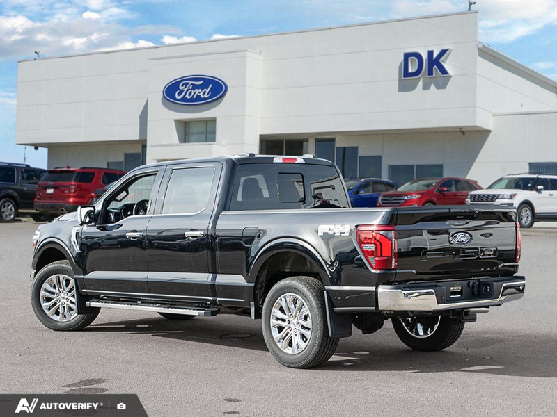 NEW 2026 Ford F-150 LARIAT - Agate Black Metallic Exterior / BLACK, ACTIVEX TRIMMED 40/CONSOLE/40 FRONT SEATS Interior - $79,882 - Stock #D60836 - VIN 1FTFW5L80TFB81044 - Photo 4