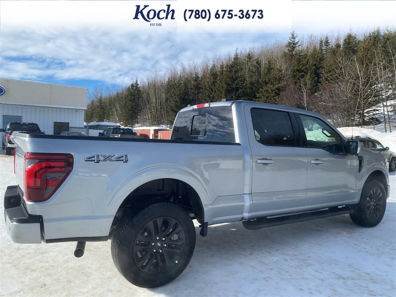 NEW 2026 Ford F-150 LARIAT - Iconic Silver Metallic Exterior / BLACK Interior - $82,685 - Stock #A26077 - VIN 1FTFW5L88TKD37502 - Photo 6