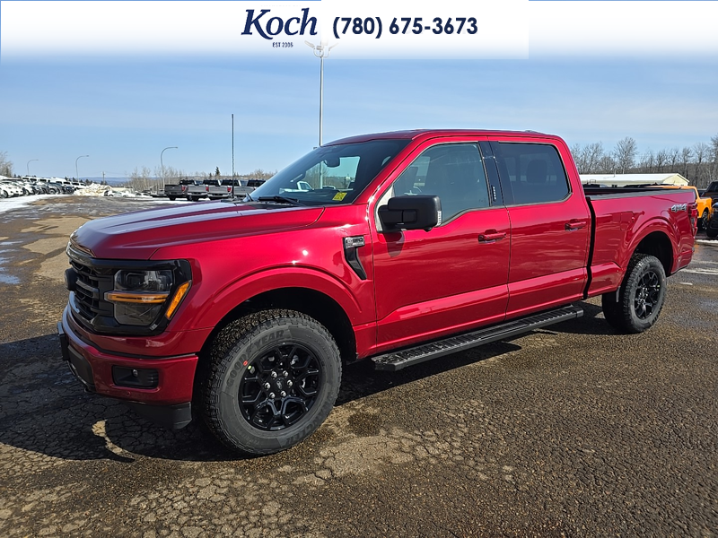 NEW 2026 Ford F-150 XLT - Ruby Red Tri-coat Metallic Exterior / BLACK SPORT Interior - $76,130 - Stock #A26100 - VIN 1FTFW3L84TKD52776 - Photo 5