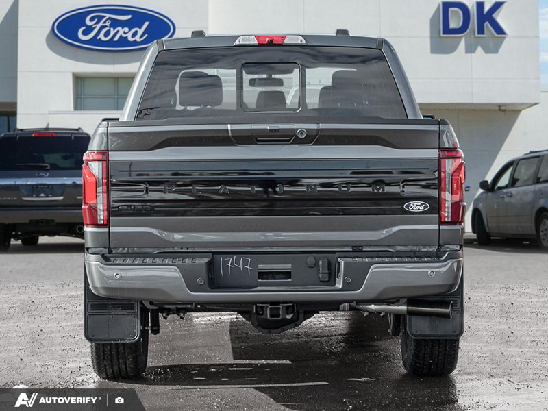 NEW 2026 Ford F-150 Platinum - Carbonized Grey Metallic Exterior / BLACK LEATHER Interior - $103,207 - Stock #D60417 - VIN 1FTFW7L83TFA48418 - Photo 5
