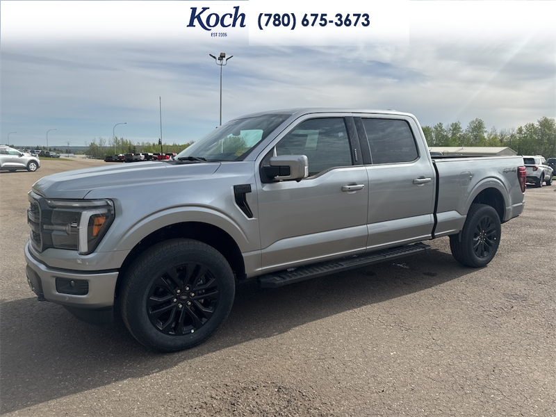NEW 2026 Ford F-150 LARIAT - Iconic Silver Metallic Exterior / BLACK Interior - $83,435 - Stock #A26077 - VIN 1FTFW5L88TKD37502 - Photo 5