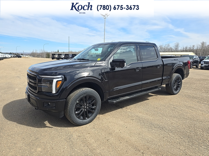 NEW 2026 Ford F-150 LARIAT - Agate Black Exterior / BLACK Interior - $83,435 - Stock #A26092 - VIN 1FTFW5L80TKD43875 - Photo 5