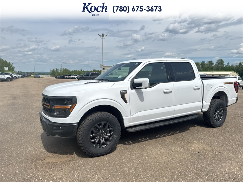 NEW 2026 Ford F-150 Tremor - Oxford White Exterior / BLACK TREMOR LEATHER Interior - $92,020 - Stock #A26213 - VIN 1FTFW4L88TFA60532 - Photo 5