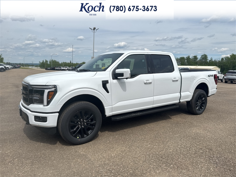 NEW 2026 Ford F-150 LARIAT - Oxford White Exterior / BLACK Interior - $84,235 - Stock #A26221 - VIN 1FTFW5L83TKE27348 - Photo 5