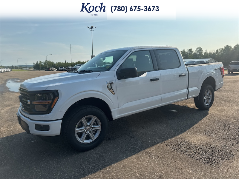NEW 2026 Ford F-150 XLT - Oxford White Exterior / BLACK W/MEDIUM DARK SLATE, CLOTH 40/20/40 FRONT SEAT (M) Interior - $62,371 - Stock #A26228 - VIN 1FTFW3L88TKE54517 - Photo 5