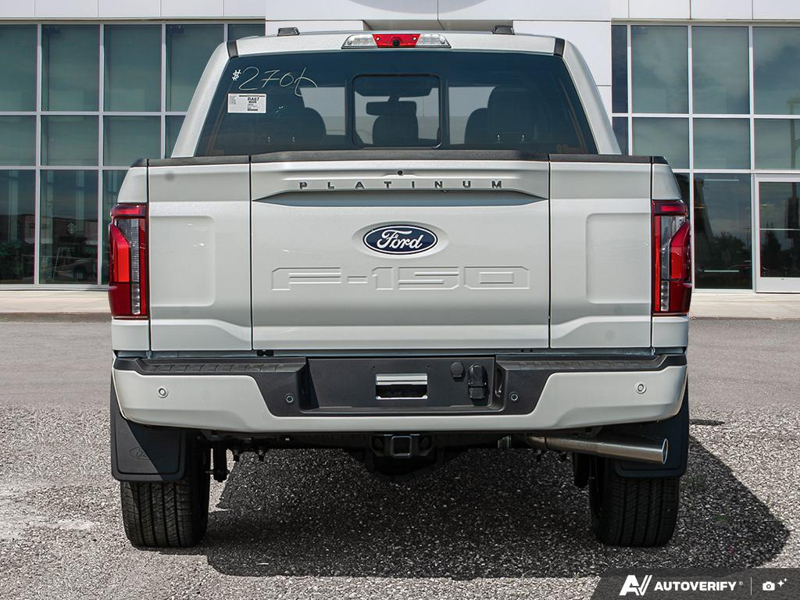 NEW 2026 Ford F-150 Platinum Plus - Star White Tri-coat Metallic Exterior / SMOKED TRUFFLE LTD LEATHER BUCKET SEATS Interior - $107,434 - Stock #E60939 - VIN 1FTFW7LD6TFB65438 - Photo 5