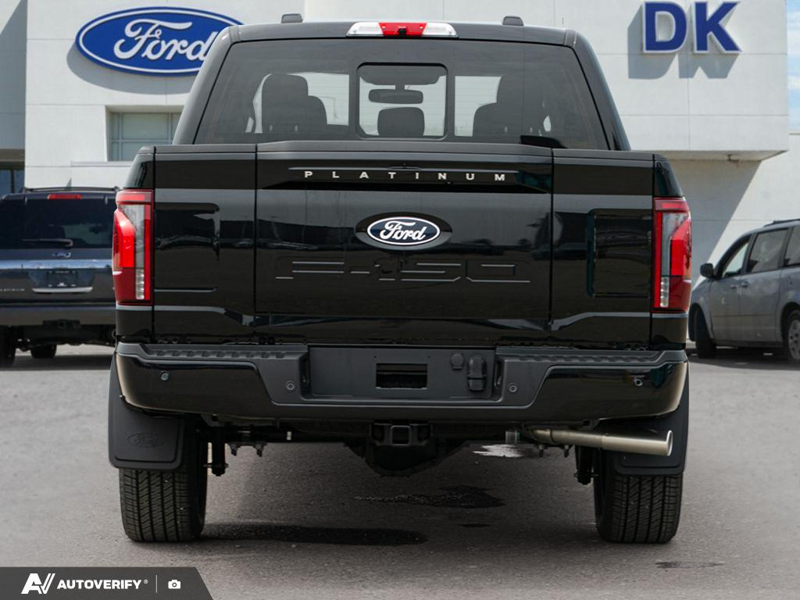 NEW 2026 Ford F-150 Platinum - Agate Black Metallic Exterior / SMOKED TRUFFLE, FULL QUILTED LEATHER BUCKET SEATS W/PLATINUM BAD Interior - $106,730 - Stock #D60686 - VIN 1FTFW7LD9TFB67975 - Photo 5
