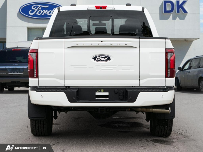 NEW 2026 Ford F-150 Platinum - Star White Tri-Coat Exterior / BLACK Interior - $111,104 - Stock #D60848 - VIN 1FTFW7L89TFA91242 - Photo 5