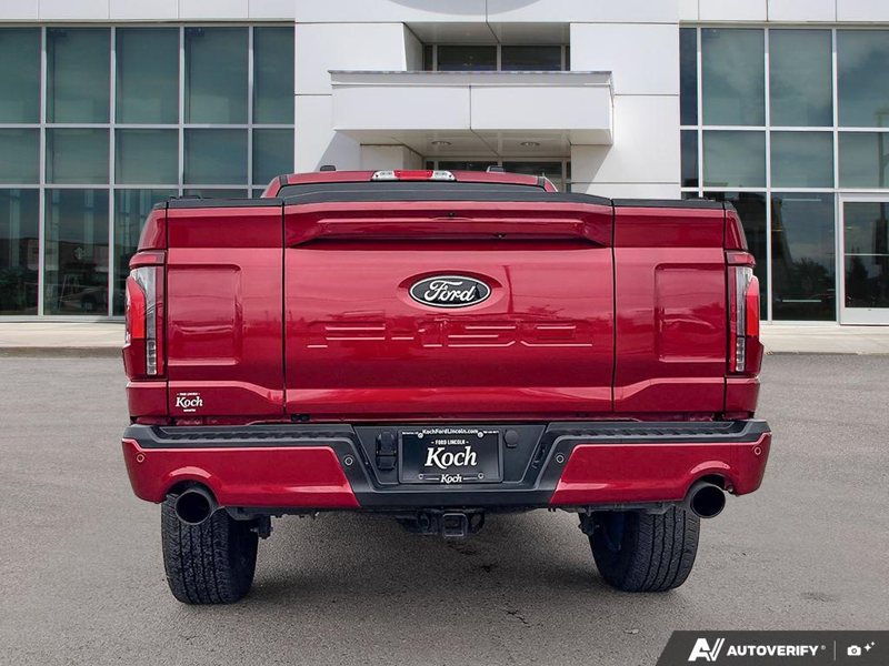 USED 2026 Ford F-150 LARIAT - Ruby Red Metallic Tinted Clearcoat Exterior / BLACK, ACTIVEX TRIMMED 40/CONSOLE/40 FRONT SEATS (B) Interior - $107,190 - Stock #EP4805 - VIN 1FTFW5LD8TFA44785 - Photo 5