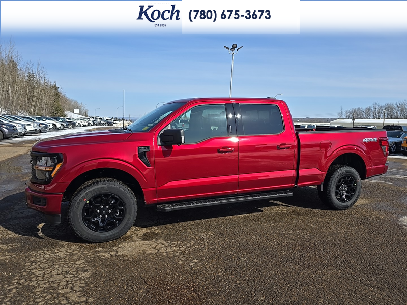 NEW 2026 Ford F-150 XLT - Ruby Red Tri-coat Metallic Exterior / BLACK SPORT Interior - $76,130 - Stock #A26100 - VIN 1FTFW3L84TKD52776 - Photo 6