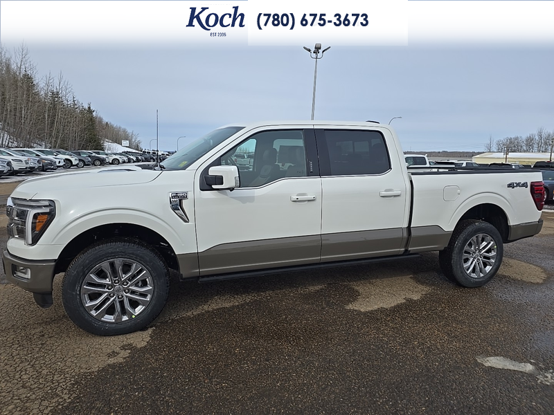 NEW 2026 Ford F-150 King Ranch - Star White Tri-coat Metallic Exterior / JAVA Interior - $97,055 - Stock #A26068 - VIN 1FTFW6L86TFA30702 - Photo 6