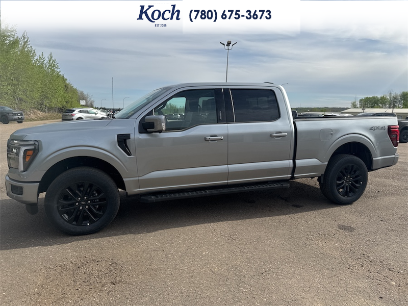 NEW 2026 Ford F-150 LARIAT - Iconic Silver Metallic Exterior / BLACK Interior - $83,435 - Stock #A26077 - VIN 1FTFW5L88TKD37502 - Photo 6