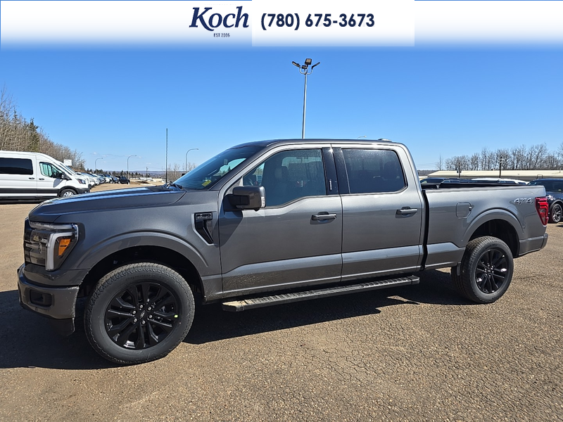 NEW 2026 Ford F-150 LARIAT - Carbonized Grey Metallic Exterior / BLACK Interior - $83,435 - Stock #A26087 - VIN 1FTFW5L86TKD29186 - Photo 6