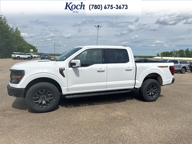 NEW 2026 Ford F-150 Tremor - Oxford White Exterior / BLACK TREMOR LEATHER Interior - $92,020 - Stock #A26213 - VIN 1FTFW4L88TFA60532 - Photo 6