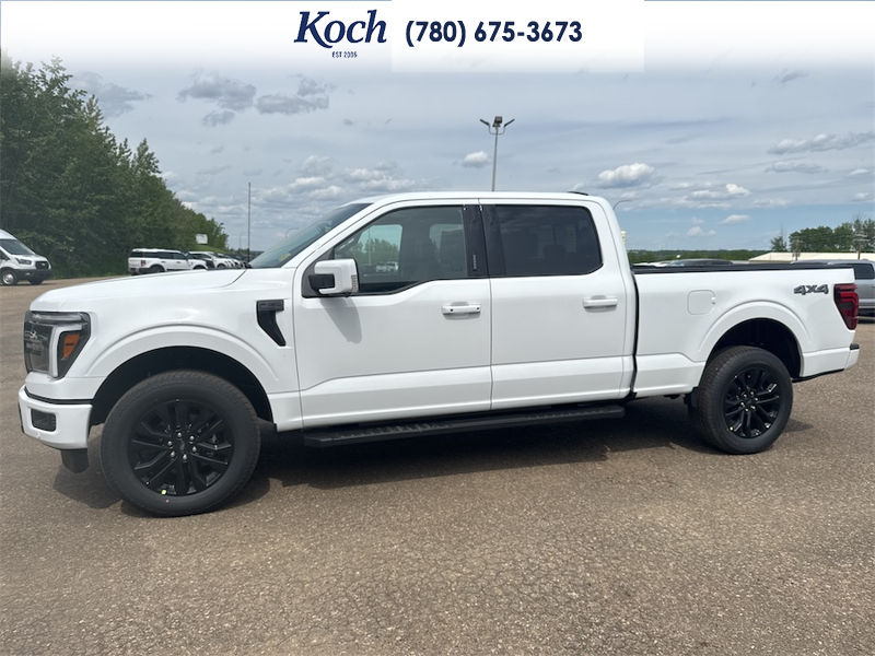 NEW 2026 Ford F-150 LARIAT - Oxford White Exterior / BLACK Interior - $84,235 - Stock #A26221 - VIN 1FTFW5L83TKE27348 - Photo 6
