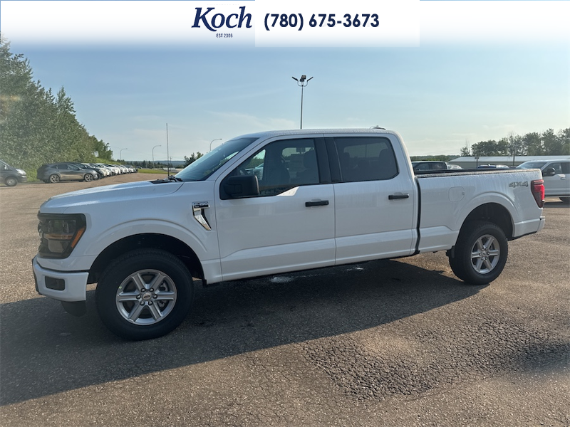 NEW 2026 Ford F-150 XLT - Oxford White Exterior / BLACK W/MEDIUM DARK SLATE, CLOTH 40/20/40 FRONT SEAT (M) Interior - $62,371 - Stock #A26228 - VIN 1FTFW3L88TKE54517 - Photo 6