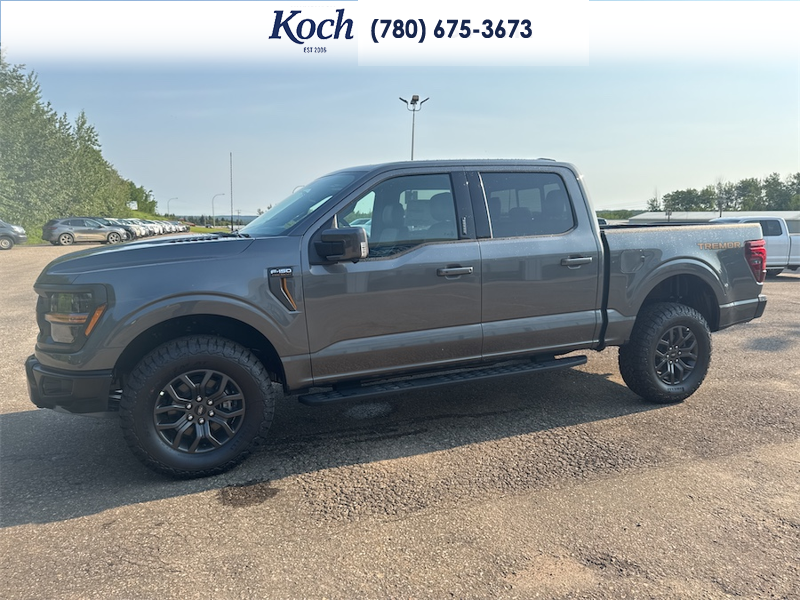 NEW 2026 Ford F-150 Tremor - Carbonized Grey Metallic Exterior / BLACK, UNIQUE TREMOR LEATHER-TRIMMED BUCKET SEATS Interior - $94,320 - Stock #A26219 - VIN 1FTFW4L8XTFB45534 - Photo 6