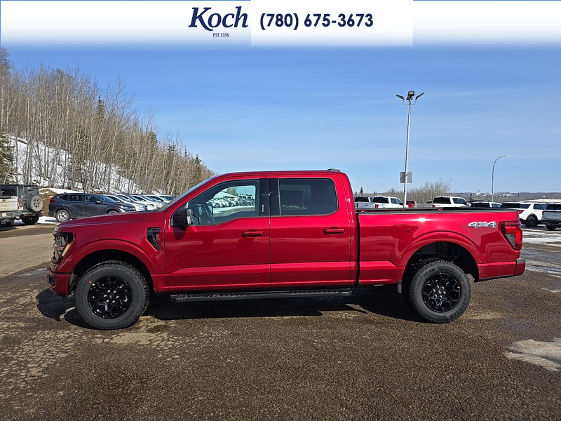 NEW 2026 Ford F-150 XLT - Ruby Red Tri-coat Metallic Exterior / BLACK SPORT Interior - $76,130 - Stock #A26100 - VIN 1FTFW3L84TKD52776 - Photo 7