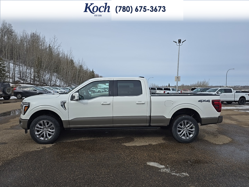 NEW 2026 Ford F-150 King Ranch - Star White Tri-coat Metallic Exterior / JAVA Interior - $97,055 - Stock #A26068 - VIN 1FTFW6L86TFA30702 - Photo 7