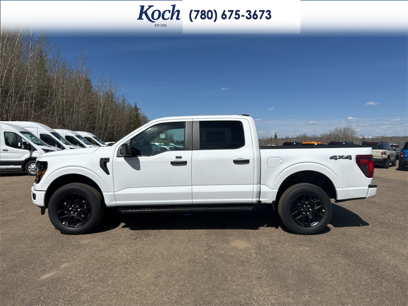 NEW 2026 Ford F-150 STX - Oxford White Exterior / BLACK ONYX/BLUE PREM LEATHER SEATS Interior - $64,780 - Stock #A26150 - VIN 1FTEW2LP5TKD67820 - Photo 7