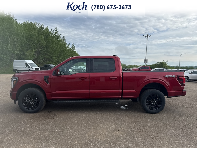 NEW 2026 Ford F-150 LARIAT - Ruby Red Tri-coat Metallic Exterior / BLACK Interior - $84,310 - Stock #A26099 - VIN 1FTFW5L88TKD40612 - Photo 7