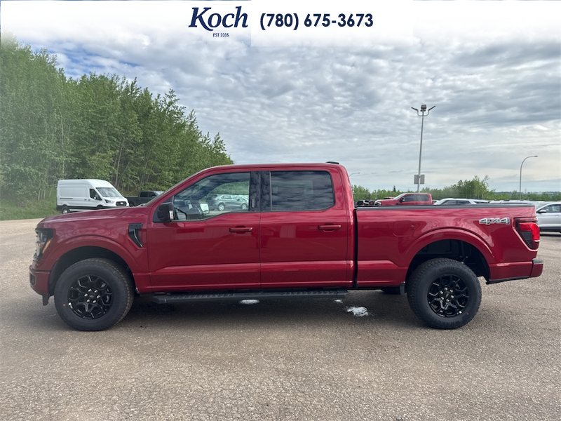 NEW 2026 Ford F-150 XLT - Ruby Red Tri-coat Metallic Exterior / BLACK SPORT Interior - $76,880 - Stock #A26100 - VIN 1FTFW3L84TKD52776 - Photo 7