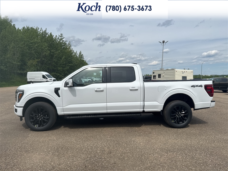 NEW 2026 Ford F-150 LARIAT - Oxford White Exterior / BLACK Interior - $84,235 - Stock #A26221 - VIN 1FTFW5L83TKE27348 - Photo 7