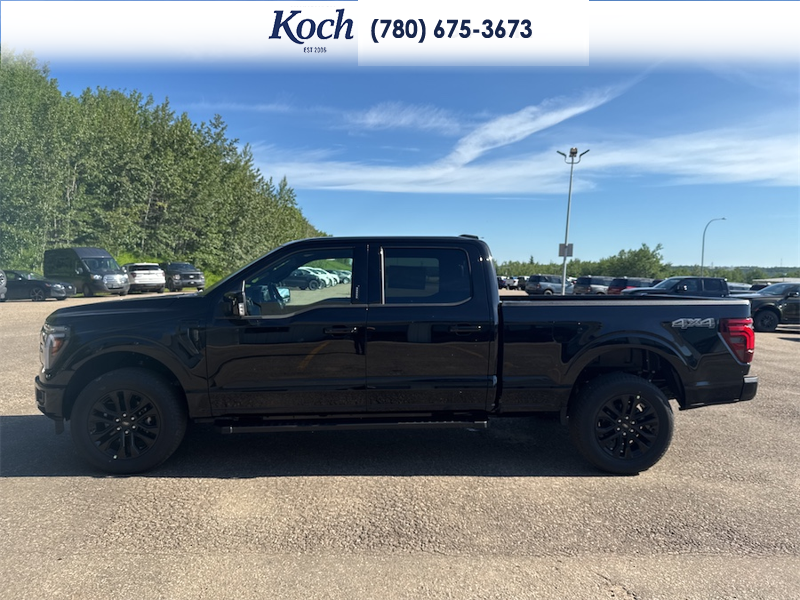NEW 2026 Ford F-150 LARIAT - Agate Black Metallic Exterior / BLACK, ACTIVEX TRIMMED 40/CONSOLE/40 FRONT SEATS (B) Interior - $78,008 - Stock #A26216 - VIN 1FTFW5L82TKE41189 - Photo 7