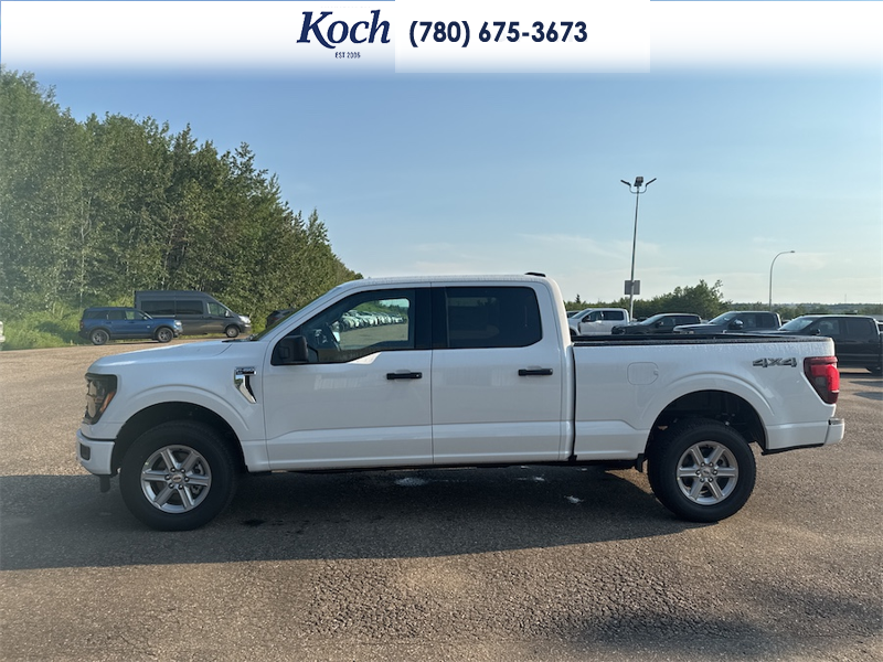 NEW 2026 Ford F-150 XLT - Oxford White Exterior / BLACK W/MEDIUM DARK SLATE, CLOTH 40/20/40 FRONT SEAT (M) Interior - $62,371 - Stock #A26228 - VIN 1FTFW3L88TKE54517 - Photo 7